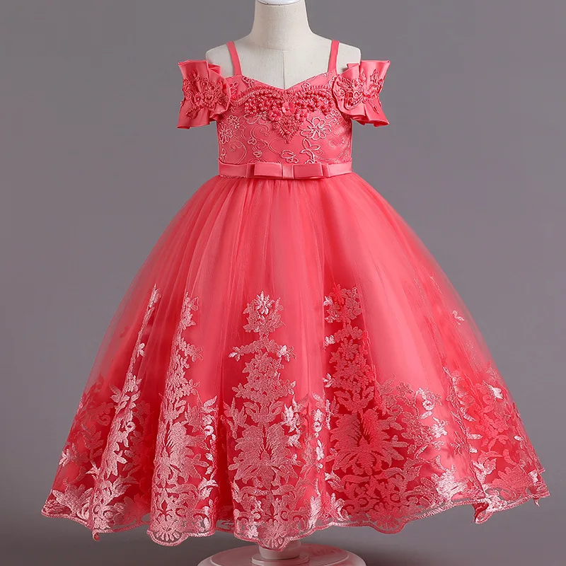 

New Arrival Girls Wedding Dress Summer Autumn Infant Baby Costume Princess Dress Suit Birthday Party Christmas Clothes