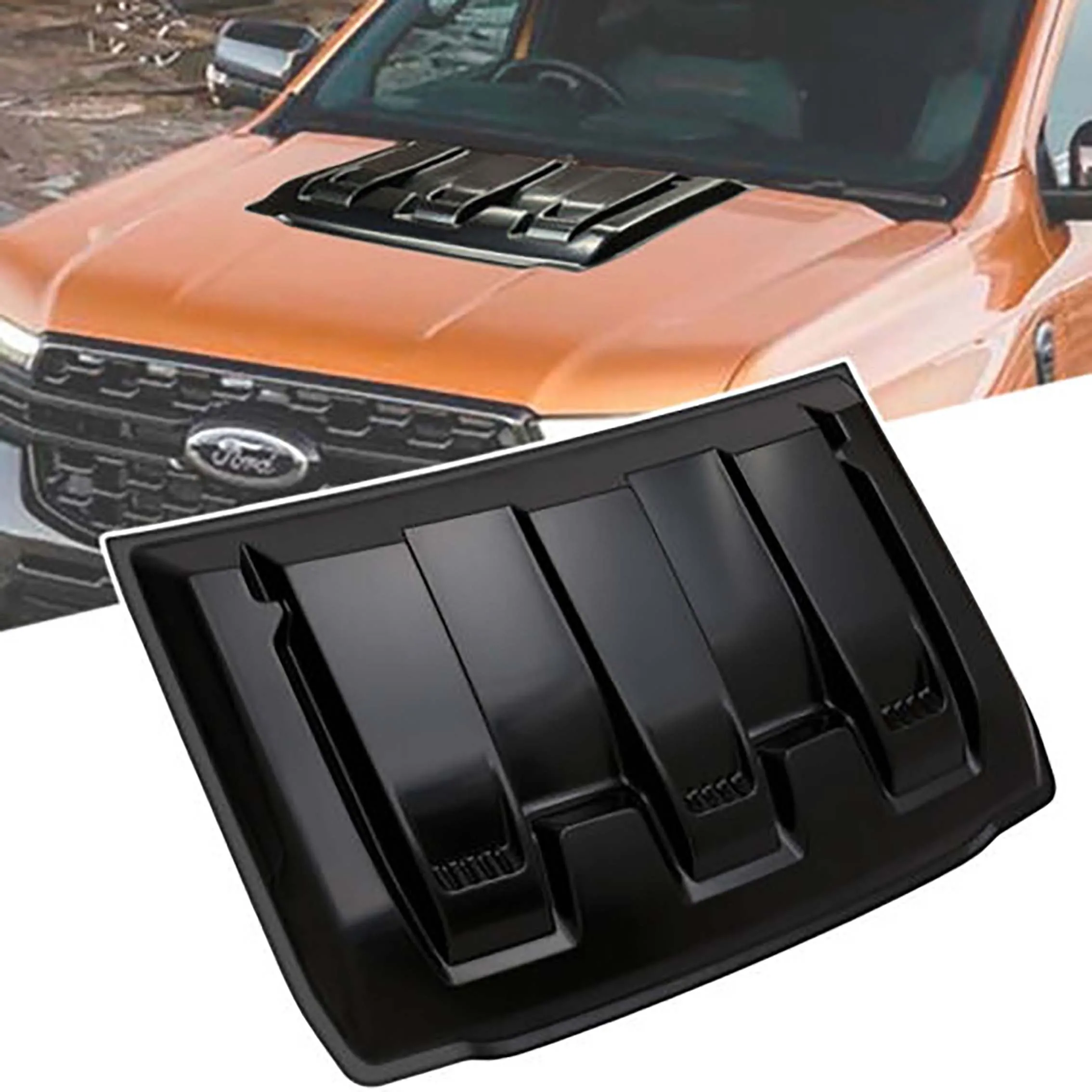 Крышка капота защита для Ford Ranger T9 2023 2024 аксессуары Wildtrak Sport XLT XLS XL Everest