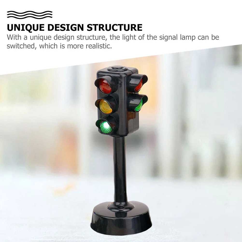 2 шт. светофор детские игрушки знаки мини-дорожная образовательная пластиковая