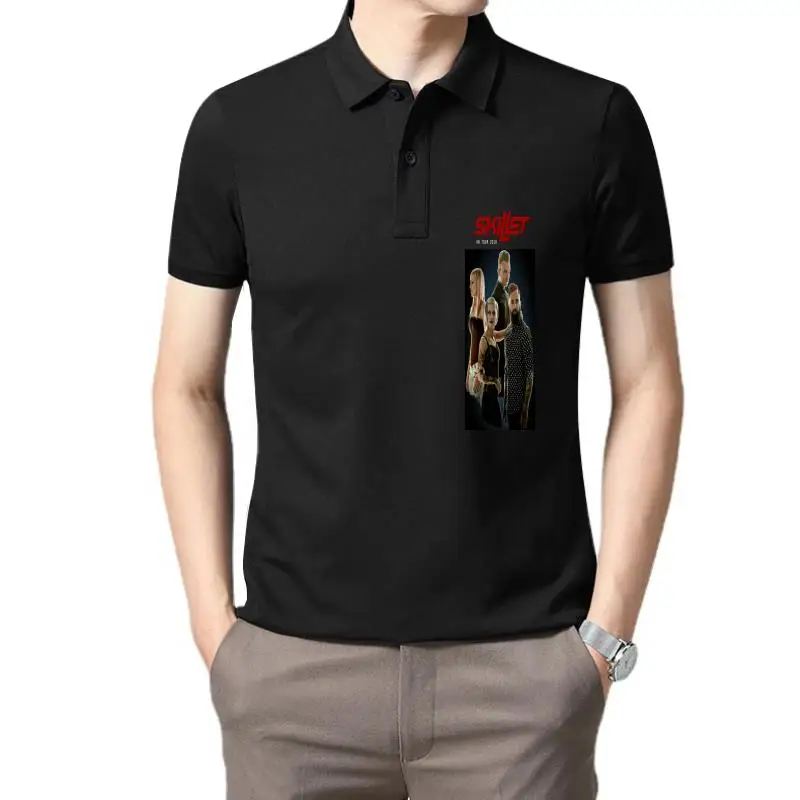 

Golf wear men New Skillet On Tour Black - Men Woman polo t shirt for men