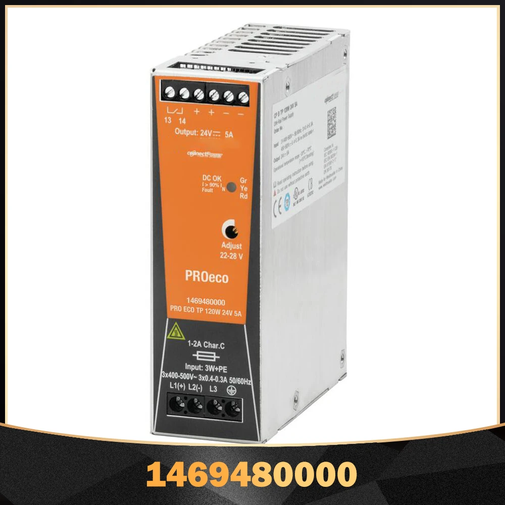 1469480000 для Weidmuller импульсный источник питания PRO ECO 120W 24V 5A 1469480000 для Weidmuller импульсный источник питания PRO ECO 120W 24V 5A