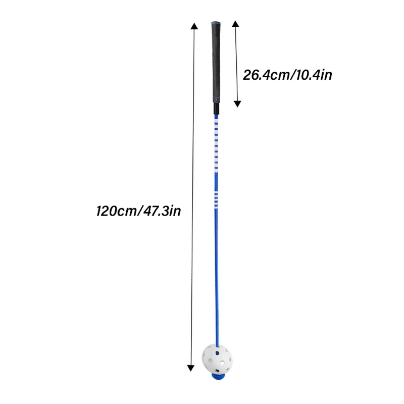Тренировка в гольфе: разминочная палка для тренировки силы гибкости и темпа.