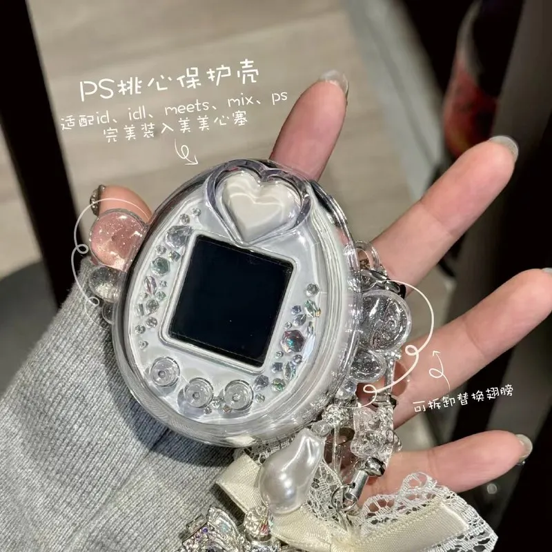 Фото Защитный чехол Ultra Clear Crystal Tamagotchi Ps Id Idl Meets Mix 4u 4u Plus, прозрачный чехол с блестками №3
