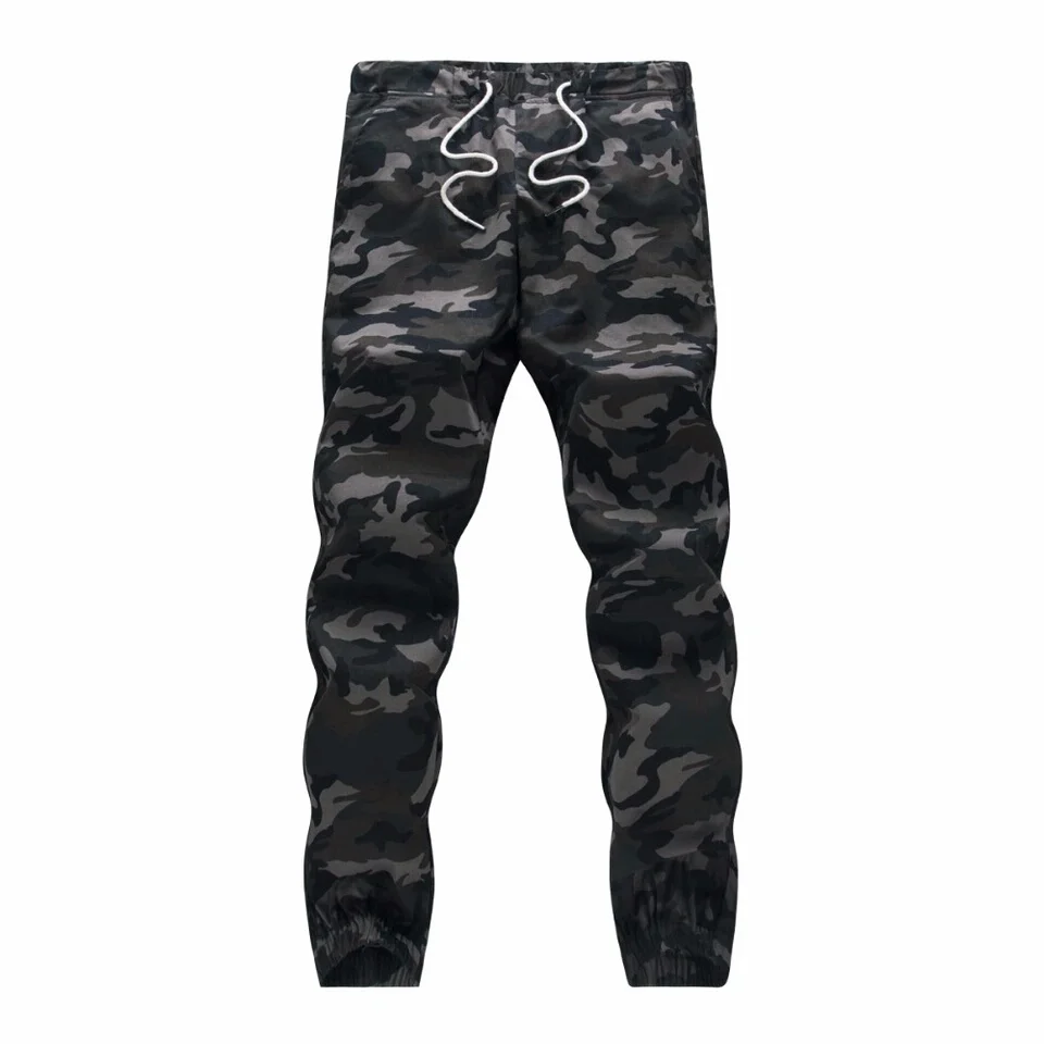 

2023 M-5XL Mens Boutique Autumn Pencil Harem Pants Men Camouflage Military Pants Loose Comfortable Cargo Trousers Camo Joggers