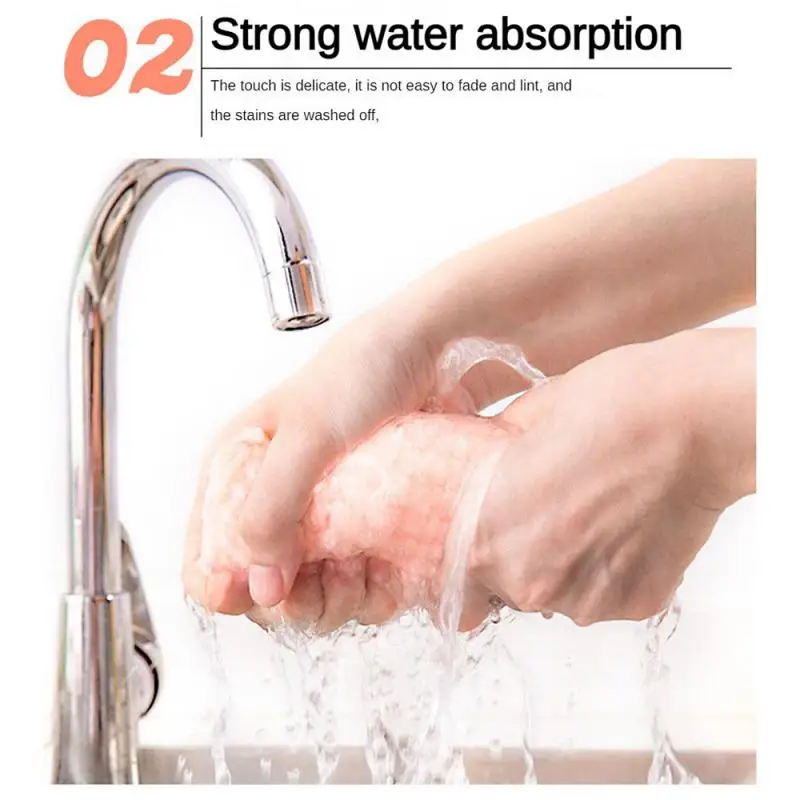 1/2 шт. кухонная тряпка и влажная ткань двойного назначения приблизительно 18 г