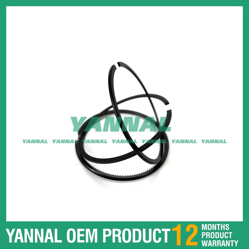 4 шт. поршневое кольцо STD для Isuzu 4JA1 4JB1 4JB1T EnginePickup NPR