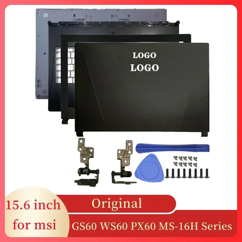 Новые ноутбуки для MSI GS60 WS60 PX60 MS-16H2 экран ноутбука ЖК-экран задняя крышка/передняя