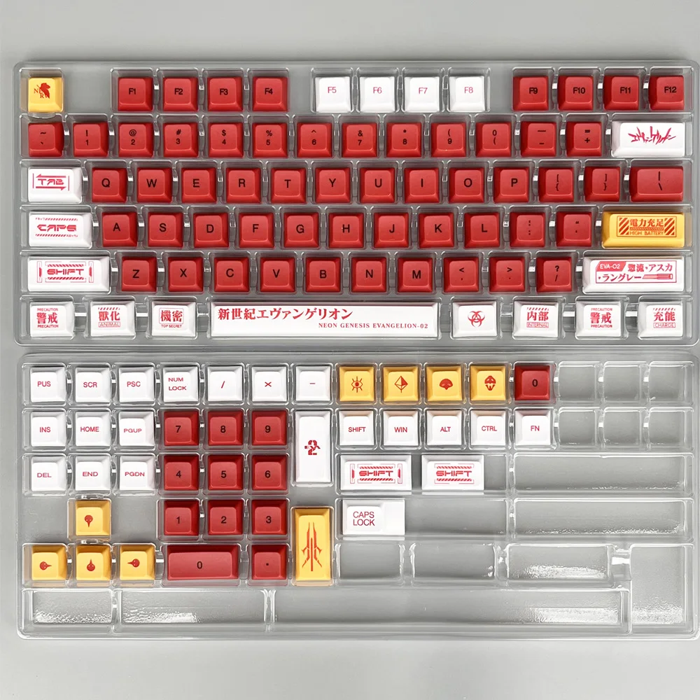 

Колпачки клавиш 117 клавиш PBT, персонализированные минималистичные колпачки клавиш с английской раскладкой для механической клавиатуры