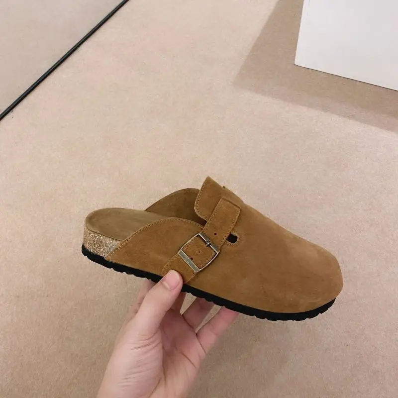 2023 Fashion Women's Shoes Slippers Spring Women's Closed Toe Slippers Shoes for Women Indoor House Slippers Ladies Slides 35-40