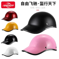 electric car helmet four seasons mens and womens lightweight retro helmet battery bicycle breathable sunscreen summer helmet