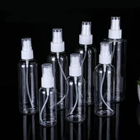 10pcs 60ml clear plastic portable perfume spray bottle empty perfume bottles refillable mist pump perfume atomizer travel
