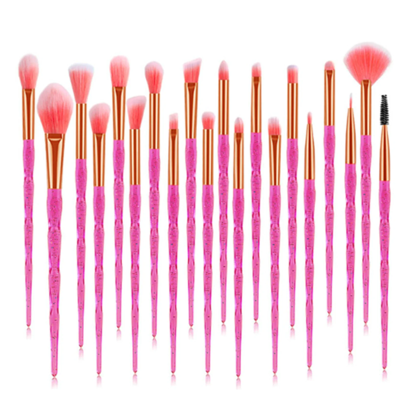 

20 шт./набор, Супермягкие косметические кисти