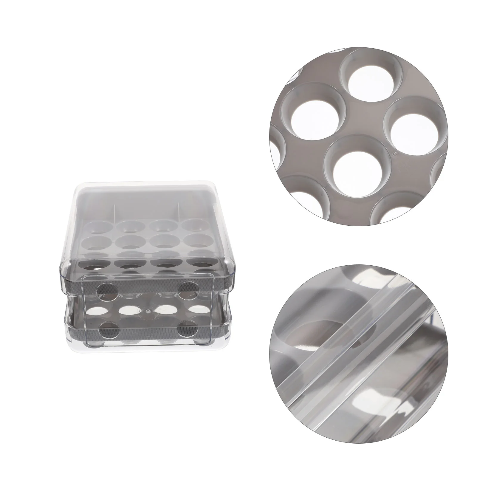 

Egg Storage Box Thickened Drawer Wear-resistant Tray Accessory Household Refrigerator Reusable Organizer Fridge Supplies Holder