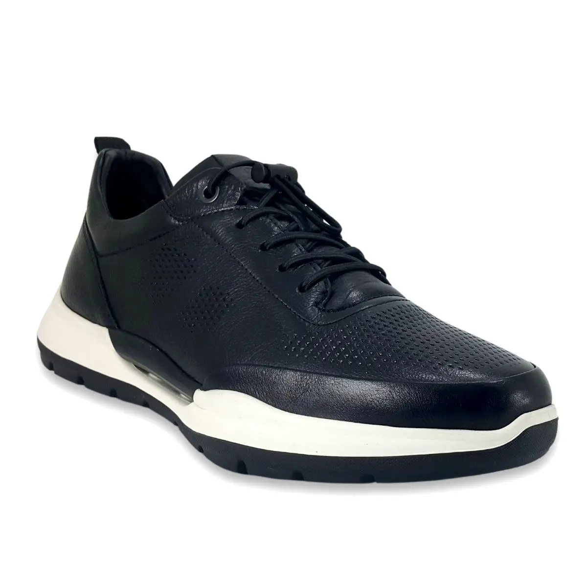 Индивидуализированные и удобные черные мужские повседневные туфли Libero 5225 24YA