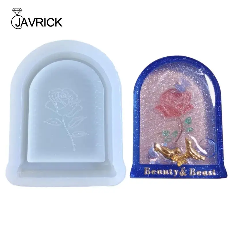 

Arch-rose Resin Shaker Mold,Silicone Quicksand Mould Resin Shaker Molds Resin Epoxy Casting Shaker Mould for DIY Crafts