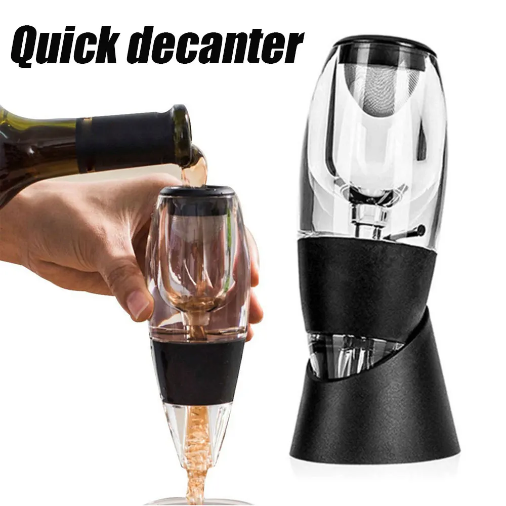 

Wine Aerator Portable Red Wine Air Aerating Strainer Quick Decanter for Wine Lover Family Party Filter Decanter Bar Accessories