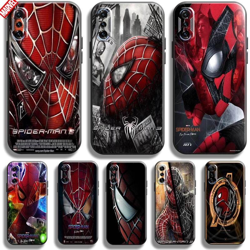 

Spiderman Marvel For Xiaomi Poco F3 F3 GT Phone Case Soft Silicon Coque Cover Black Funda Comics Captain America