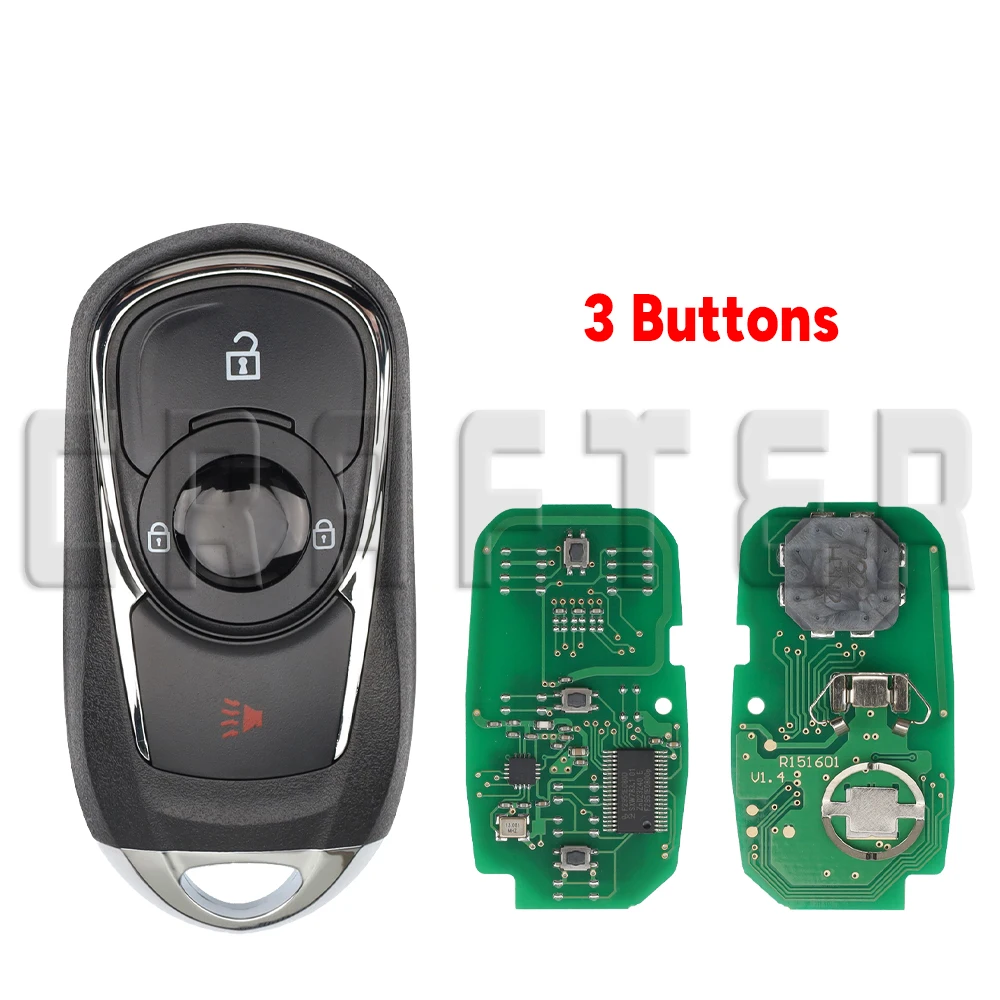 

Ключ Crafters ID46 CHIP HYQ4AA 315 МГц HYQ4EA 433 МГц Умный дистанционный ключ от автомобиля для Buick Envision LaCrosse 2017 ~ 19 ENCORE от 3 до 5 кнопок