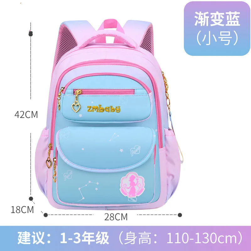 Waterproof Children School bags Girls Orthopedic school Backpack Kids Book Bag princess primay school Backpack bolsa infantil
