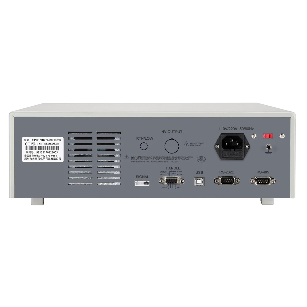 Программируемый тестер выдерживаемого напряжения переменного тока RK9910B