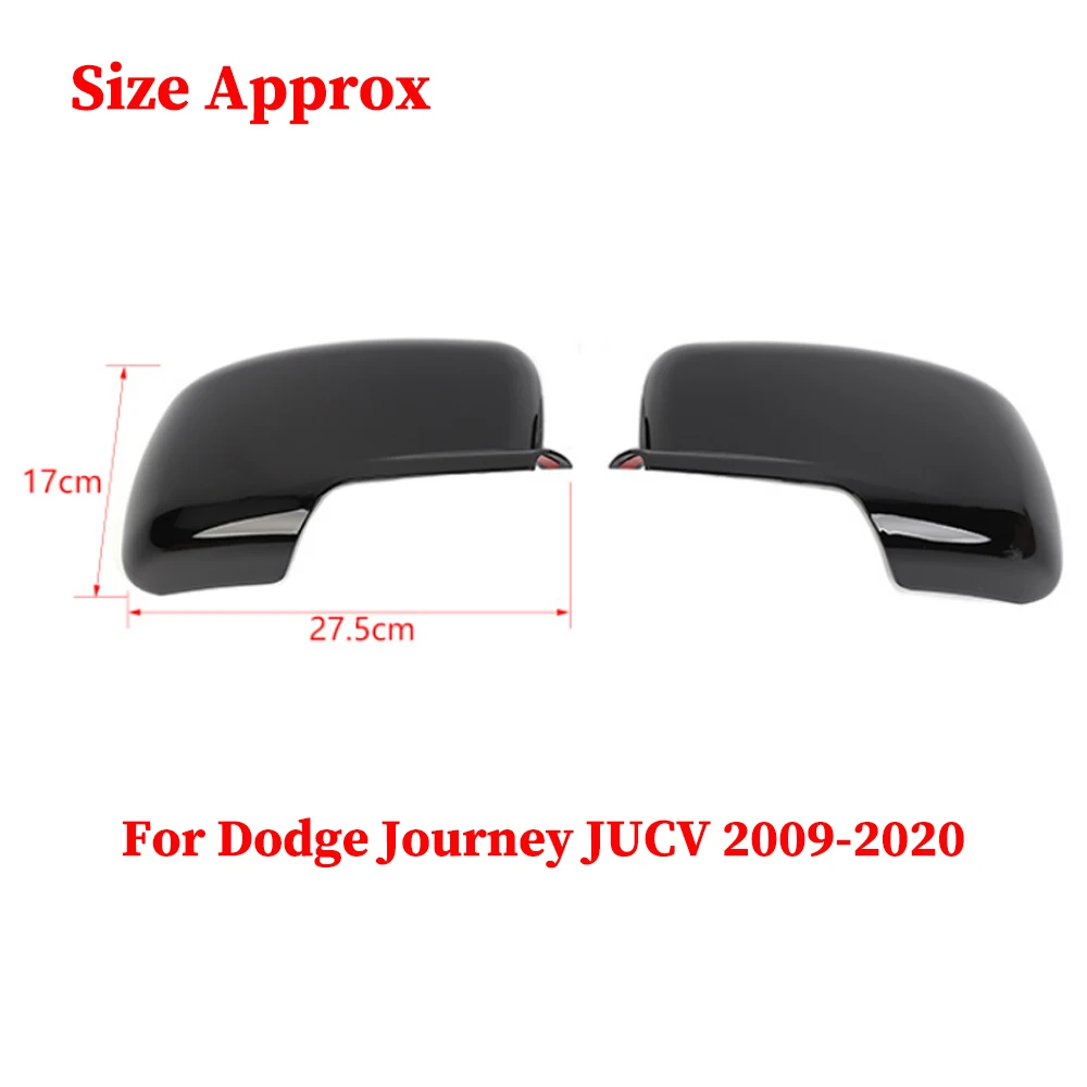 Фото Декоративные накладки на боковые зеркала заднего вида для Dodge Journey JUCV 2009-2018, 2019, 2020, аксессуары для экстерьера автомобиля №4