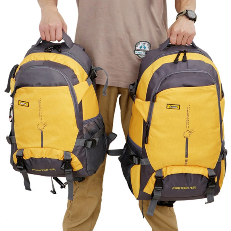 

Backpack Mountaineering Bag Men's Large Capacity Durable Backpack Women's Outdoor Leisure Camping Sports Travel Backpack