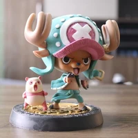 anime figure one piece tony tony chopper standing model collectible doll car decoration gifts furnishing articles toys