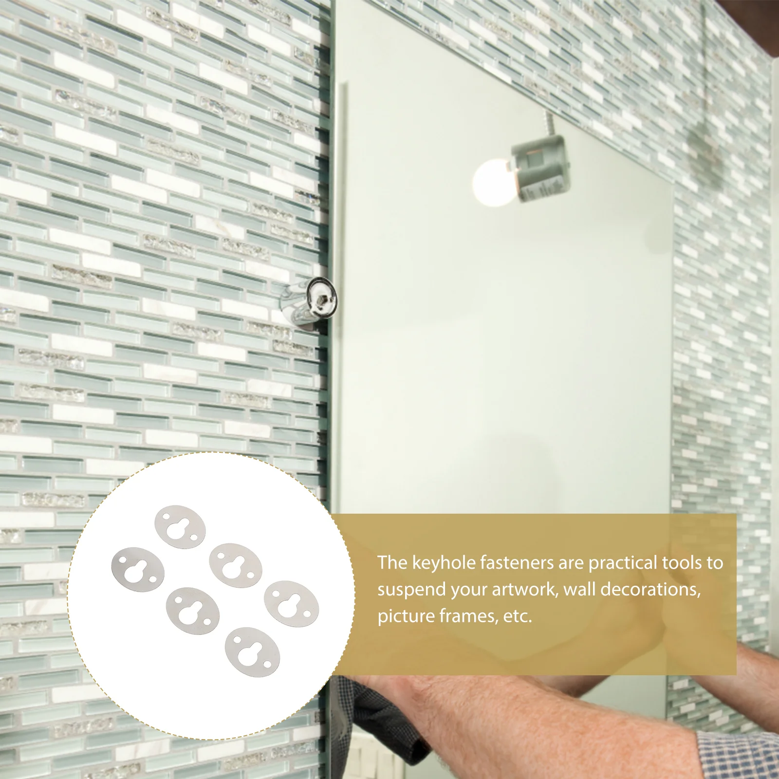 15 шт. вешалки для одежды отделка замочной скважины полка подвесной кронштейн