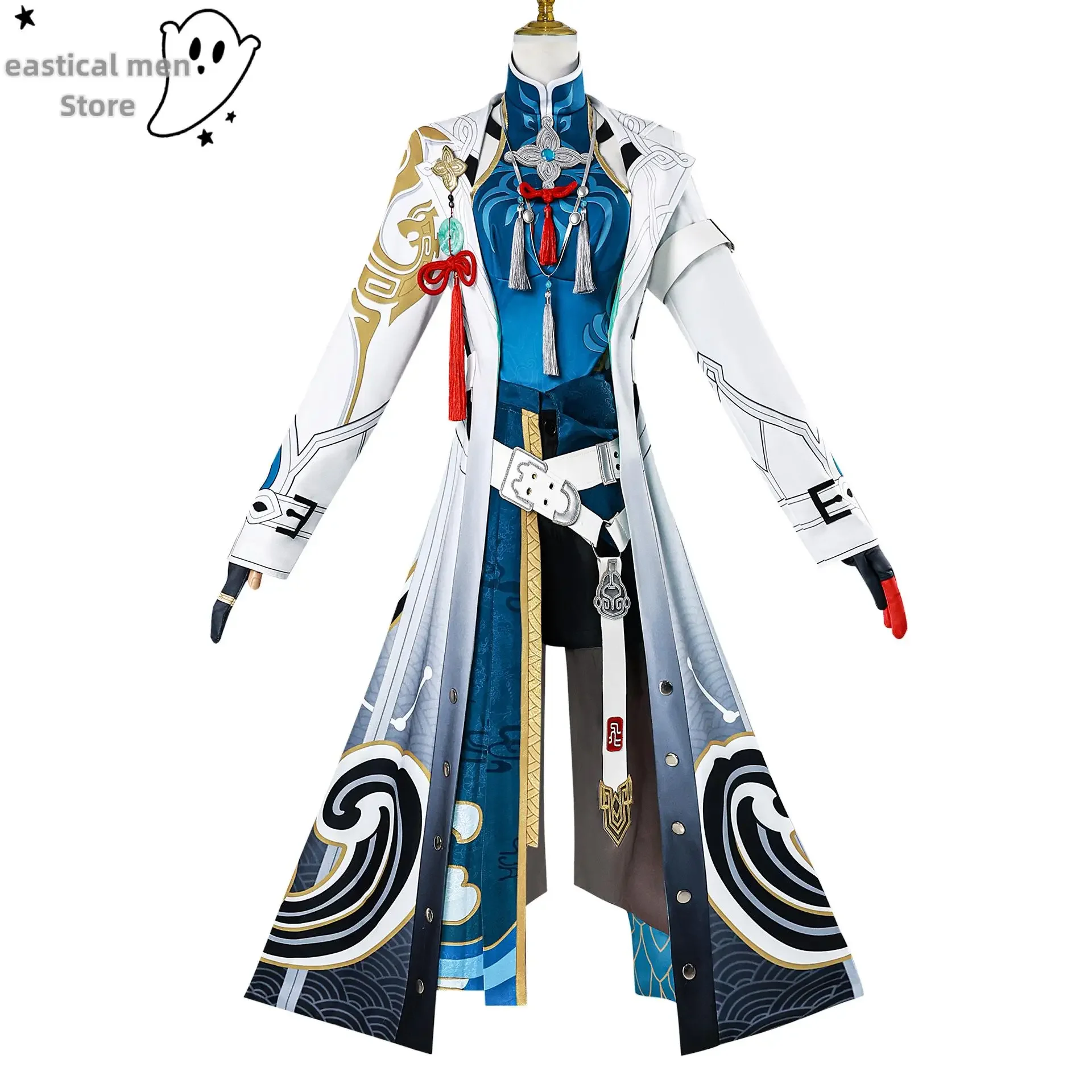 Костюм на Хэллоуин косплей Feixiao карнавальный костюм наряд Honkai Star Rail Fei Xiao коготь