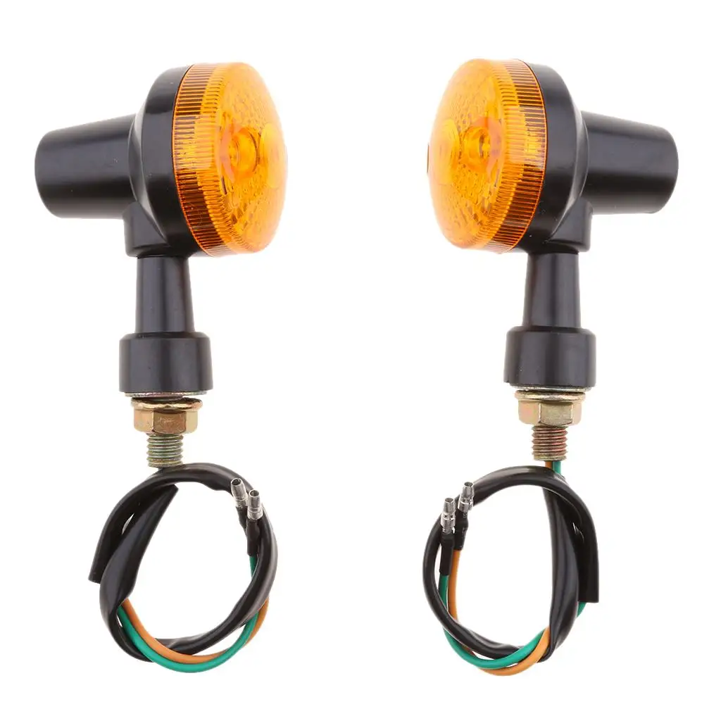 

Motorcycle Turn Signal Lights Blinker Indicator Light for Cruiser Bobber Chopper