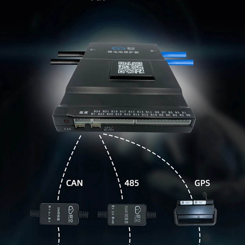 Умный аккумулятор фосфоресцентный BMS 2 А 36 В 48 60 в