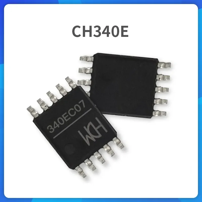 Чип CH340E с USB на UART, Встроенные часы, скорость бод 2 Мбит/с, обеспечивает TNOW-разъем для RS485, 10 шт./партия