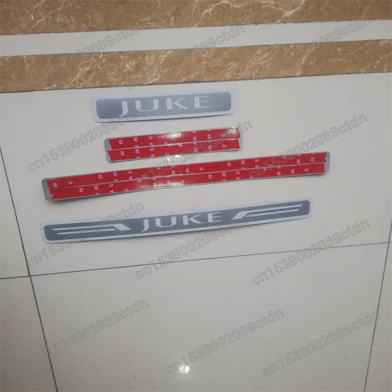 

Door Sill Scuff Plate Guard Pedal Protector Trim for Nissan JUKE 2010 2011 2012 2013 2014 2015 2016 2017 2018 2019 2020