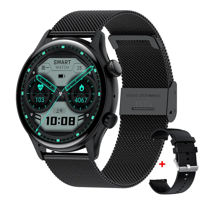 

New HK8 Pro Bluetooth Call Smartwatch Men 1.36 Inch AMOLED 390*390 Screen Women Smart Watch IP68 Waterproof Watches For Amazfit