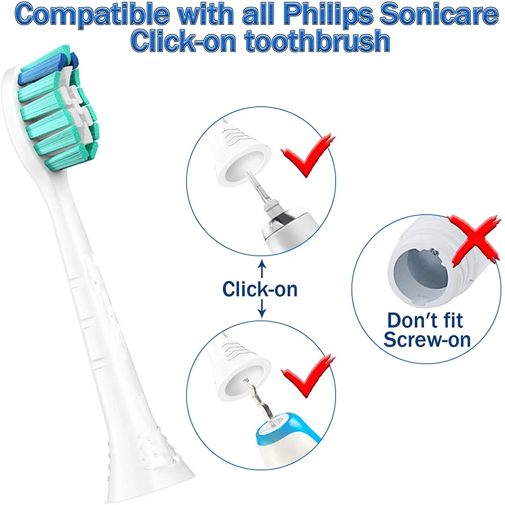 Replacement Toothbrush Heads for Philips Sonicare HX Diamond Clean Healthy White Easy | Бытовая техника