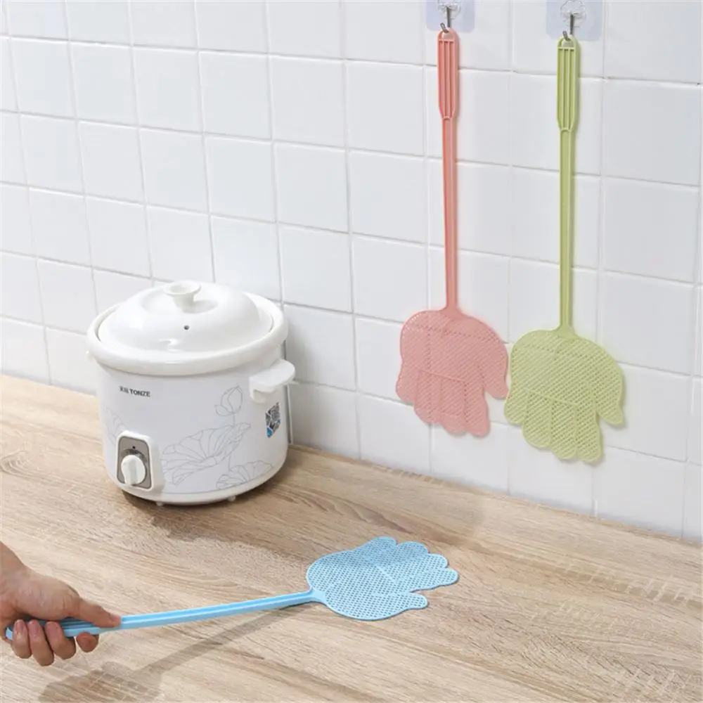 

Fly Swatter Cute Palm Shaped Plastic Pat Lightweight Pat Mosquito Pest Control Fly Swatter Home Garden Supplies Fly Swatters