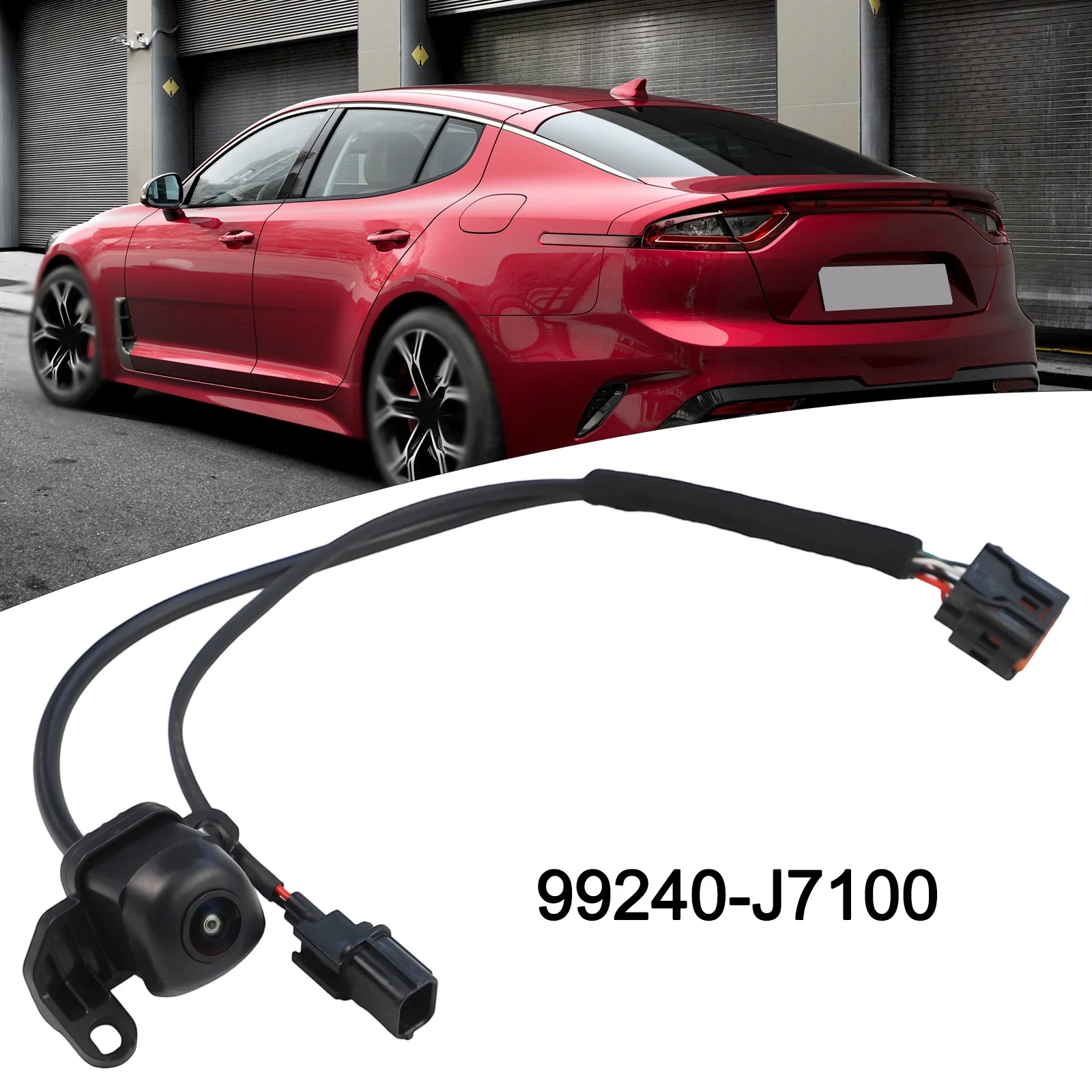 Совместимая камера заднего вида для Kia CEED Estate 2018-2021, прямая установка, OEM-деталь 99240 J7100, материал ABS (art.: 3920dbd330e7d) - 3920dbd330e7d