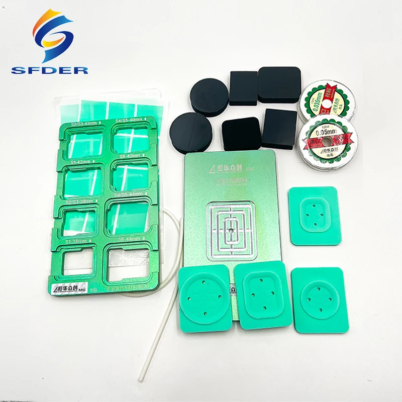 

XHZC N+5 Watch Repair Tools For Apple Watch S1 S2 S3 S4 S5 S6 S7 LCD Touch Screen Positioning Mould Separation Pad Cutting Line