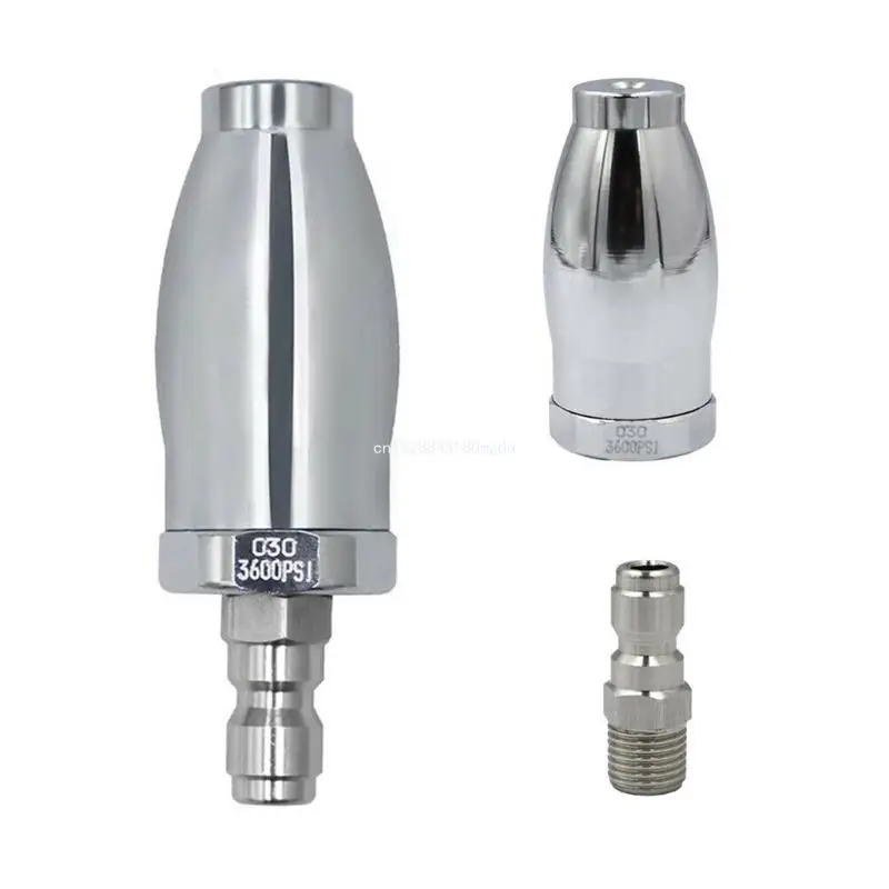 

Cleaning Universal Nozzle for Cold Water Pressure Washers 3.0GPM 3600PSI Dropship