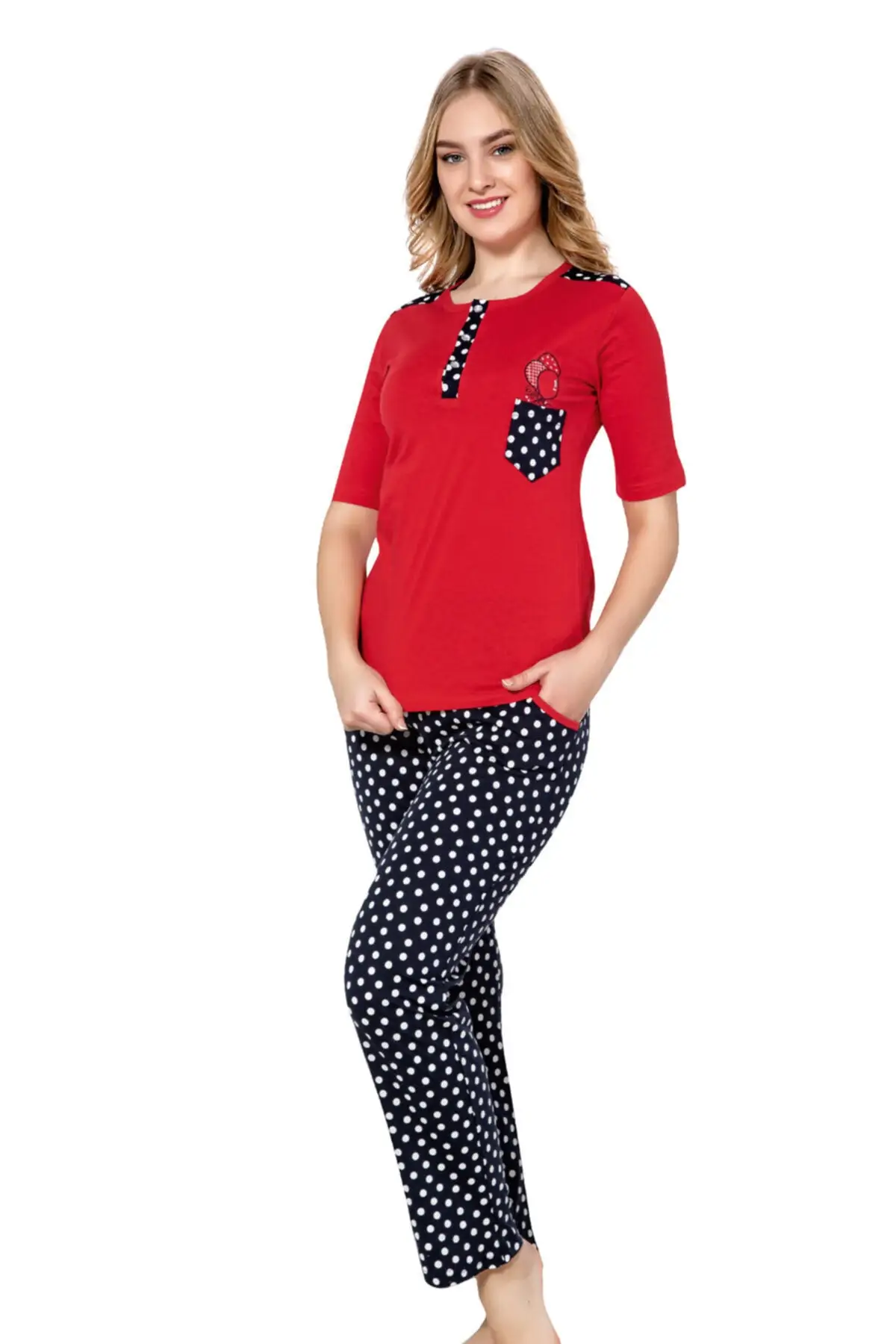 

Women's Pajamas Miss Perry Pointed Short Sleeve Sleep Lounge Pajamas Nightwear Nightwear Nightwear Nightwear Casual Home Clothing