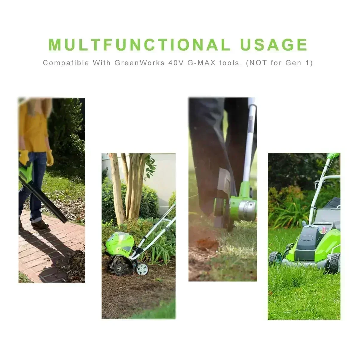 Литий-ионный аккумулятор для снегоочистителя GreenWorks G-MAX 12000 мАч