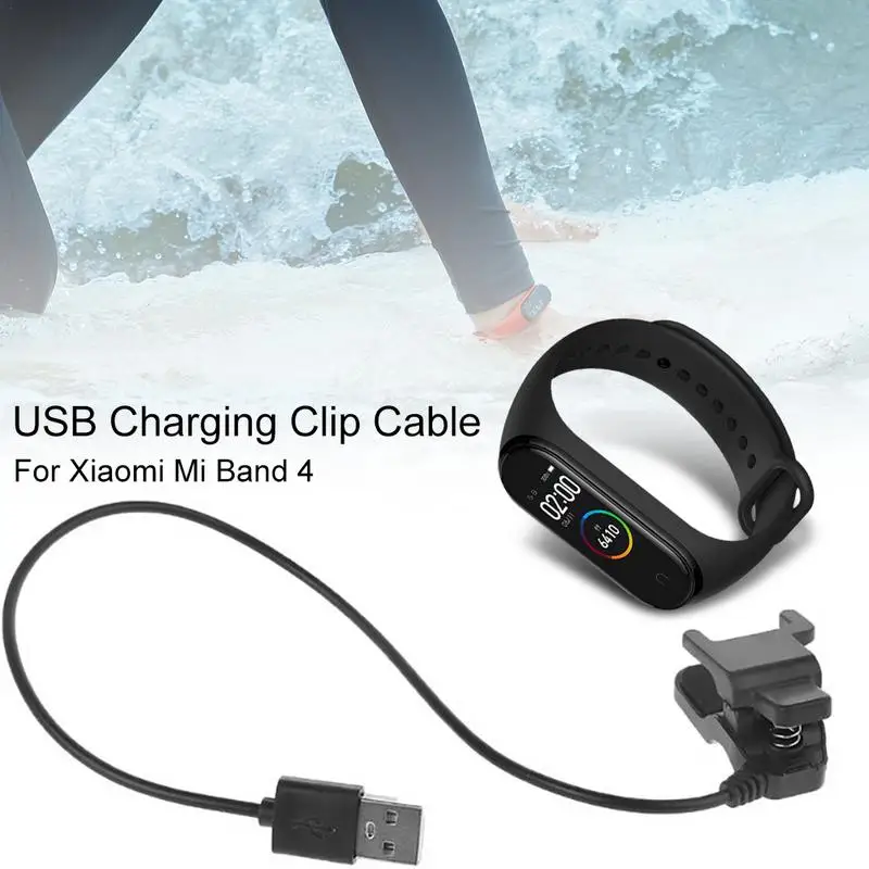 

USB Charging Dock Cable Replacement Cord Charger Adapter Suitable ForXiaomi Mi Band 4 Smart Bracelet Wearable Accessories