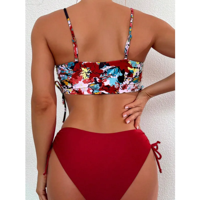 Летние сексуальные бикини 2025 женские купальники с эффектом пуш-ап пляжные