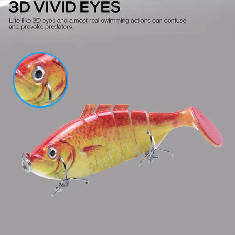 

5 шт., рыболовные приманки с трехмерными глазами