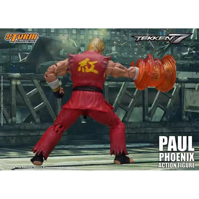 Оригинальные Storm Toys 1/12 BNTK06 TEKKEN 7 PAUL PHOENIX в наличии коллекция аниме фигурки модель