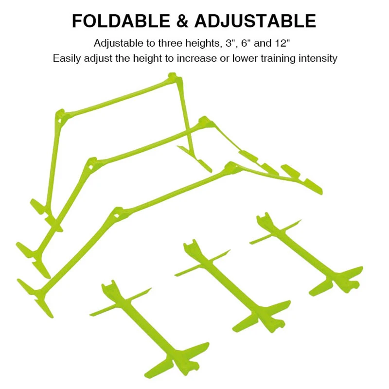 Набор регулируемых препятствий и конусов дисковые конусы для тренировок с