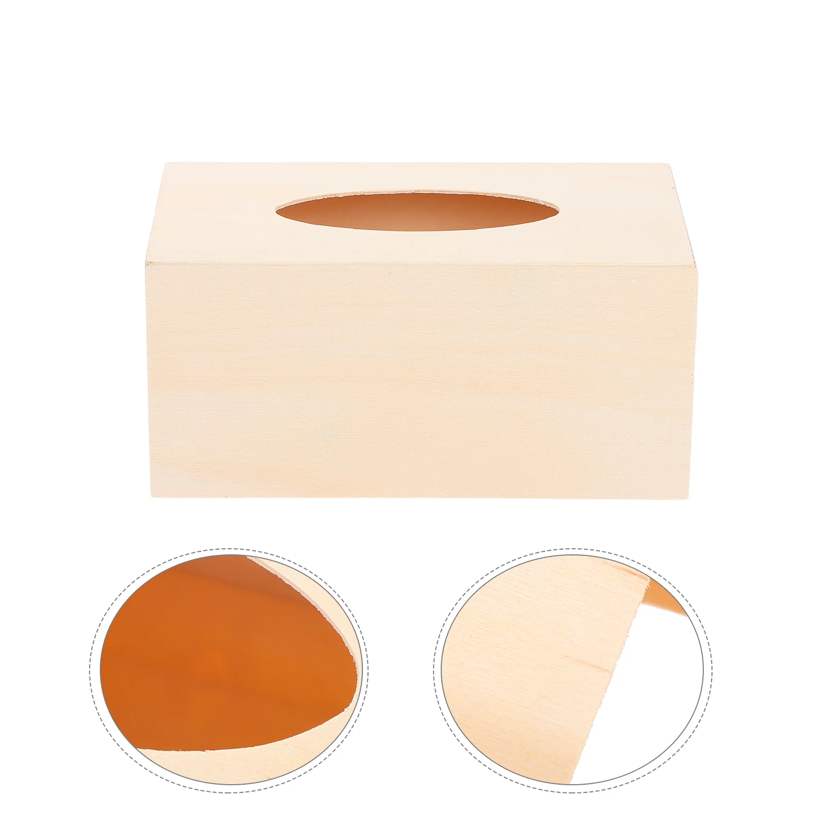 

Tissue Box Diy Wood Holder Boxeskids Wooden Cover Napkinpainting Rectangular Unfinished Vintage Toilet Paper Baby Toy