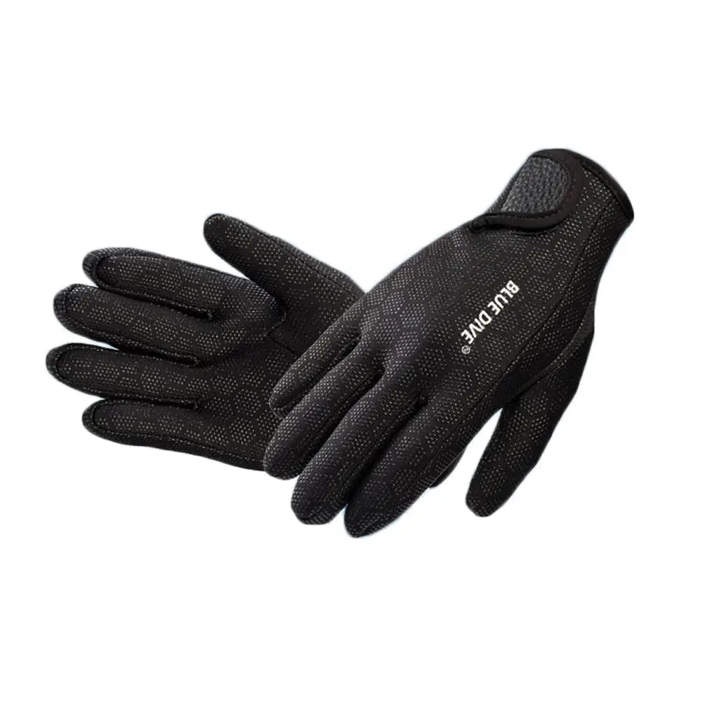 

Водонепроницаемые эластичные неопреновые перчатки 1,5 мм с 5 пальцами для плавания и дайвинга, унисекс