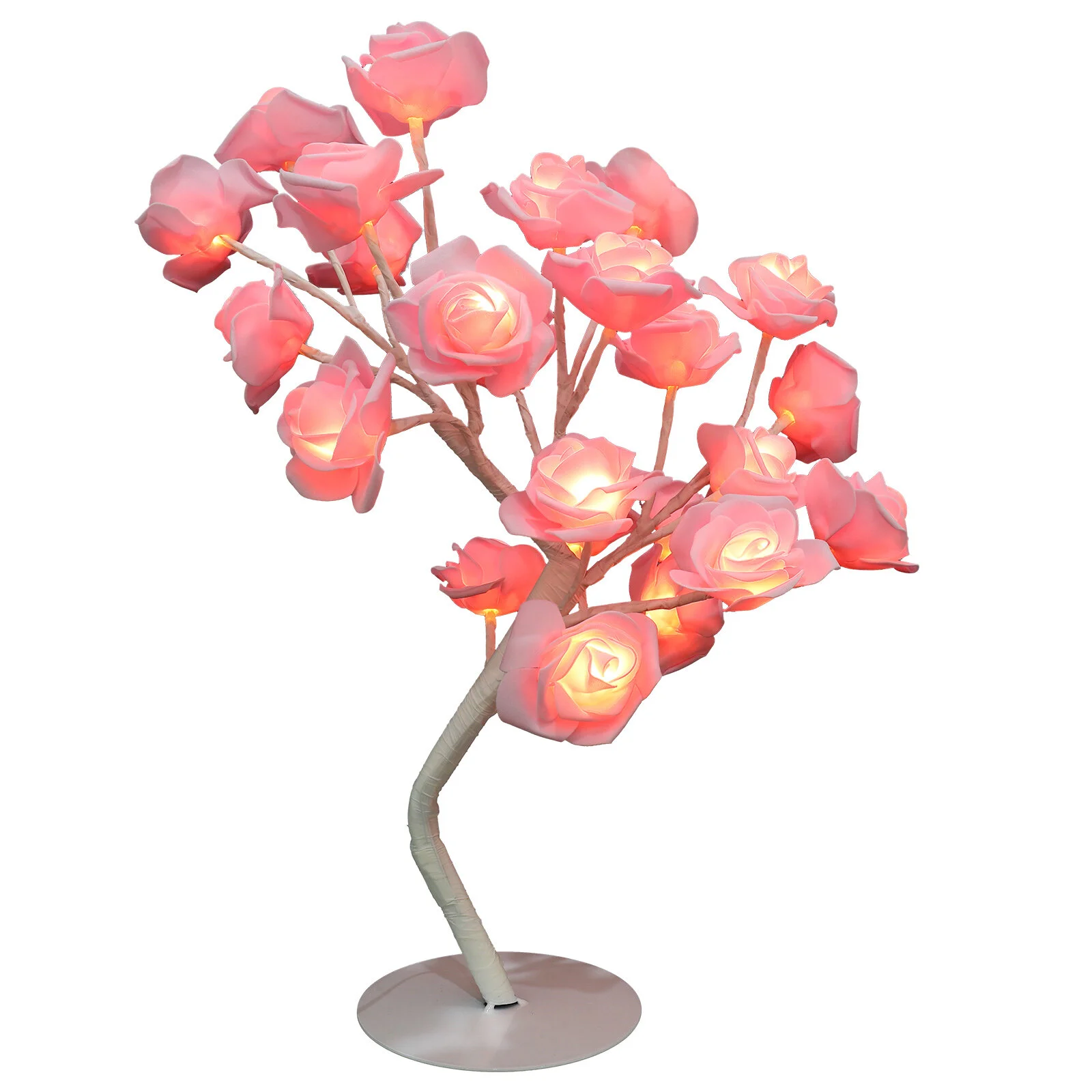 

Розы, лампа для рабочего стола, украшение детской комнаты, прикроватное дерево, домашние украшения из ПВХ