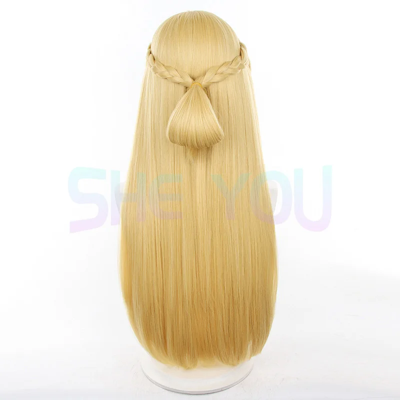 Парик для косплея Marcille Donato из Аниме длинные светлые предварительно оплетенные